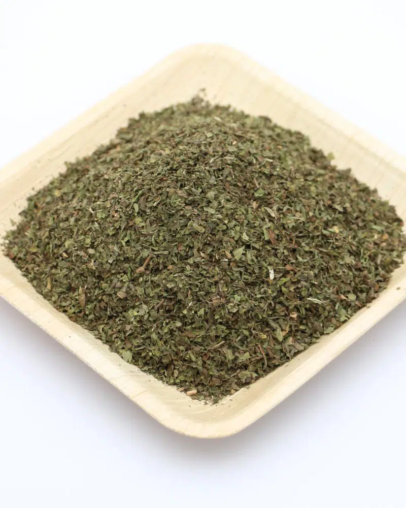 menthe sechee etal des epices