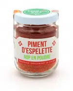 pot poudre piment espelette aop
