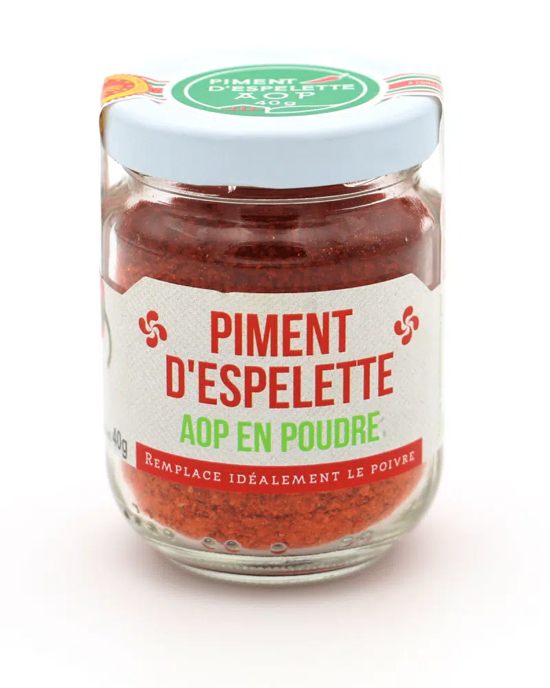 pot poudre piment espelette aop