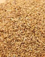 gros plan graines sesame dore