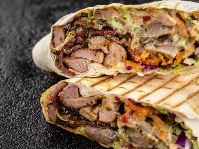doner kebab sandwich