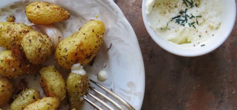 recette pommes de terre primeur au four