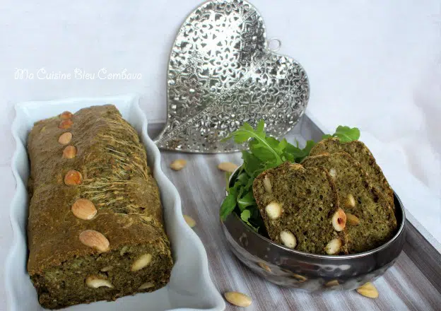 Cake Salés aux Amandes et Arômes Herbacés (Molokheya)