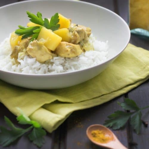 Colombo de poulet antillais