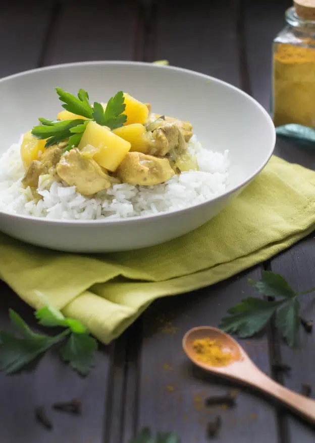 Colombo de poulet antillais