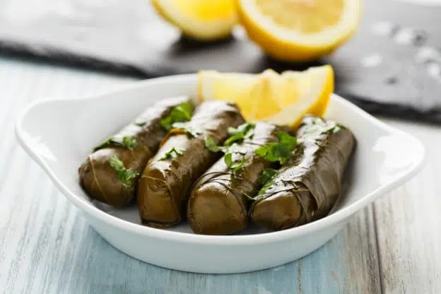 Dolmades à la grecque