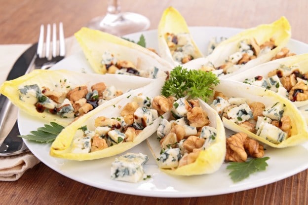 Endives roquefort poires