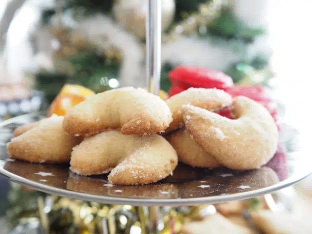 Biscuits aux amandes et la vanille