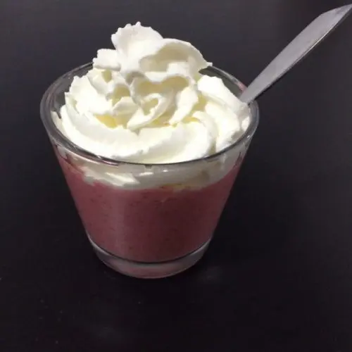 Milkshake fraise vanille