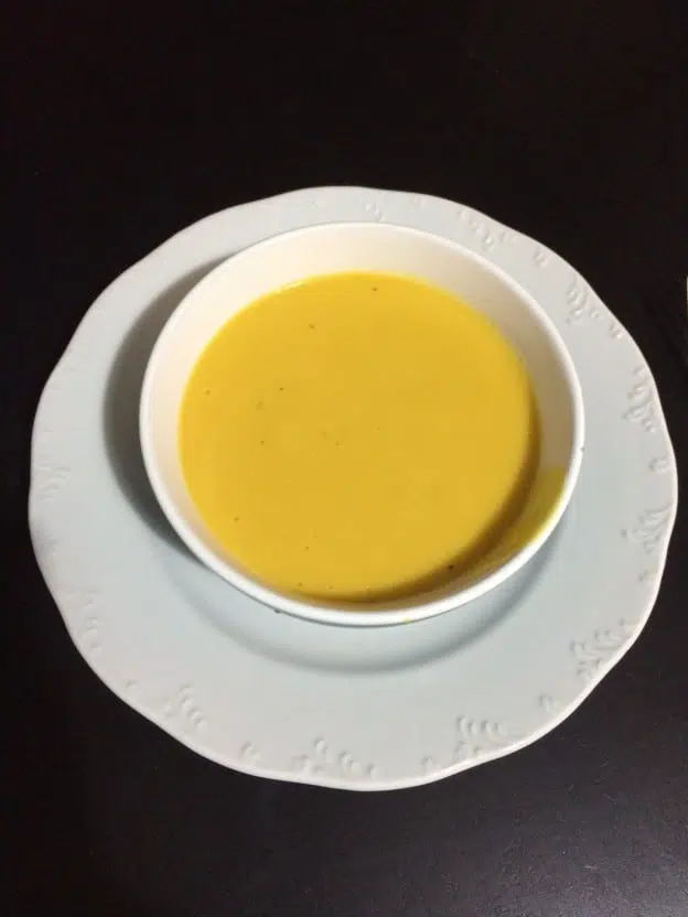 Soupe à la patate douce