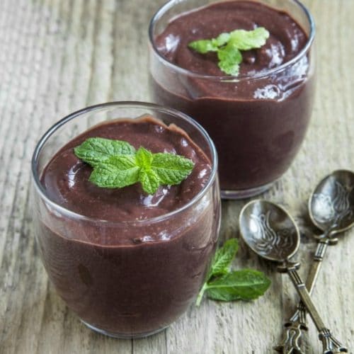 Mousse au chocolat noir poivre de Timut