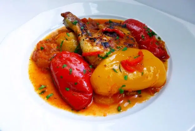 Poulet au paprika