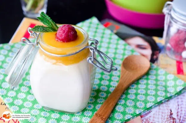 Panna cotta au thé vert