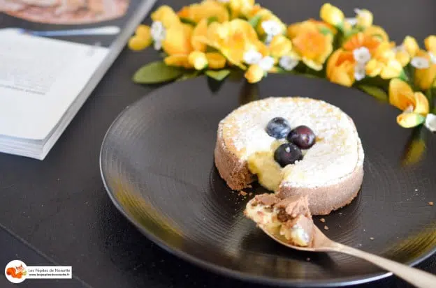 Tartelette mousseuse au mascarpone et macis