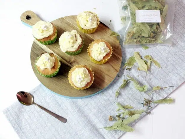 Cupcakes au tilleul