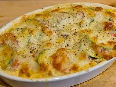 gratin de courgettes