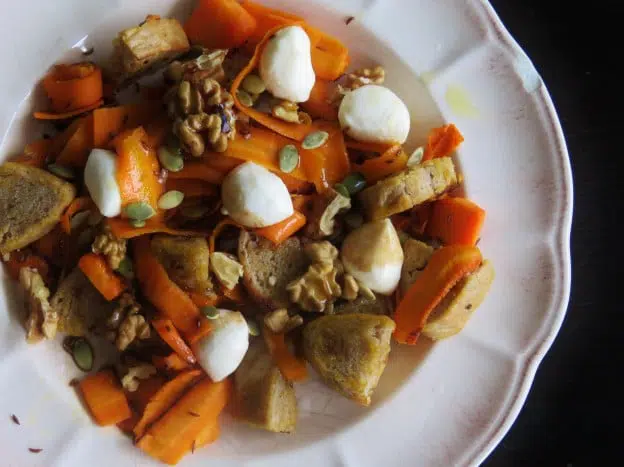 Panzanella aux carottes