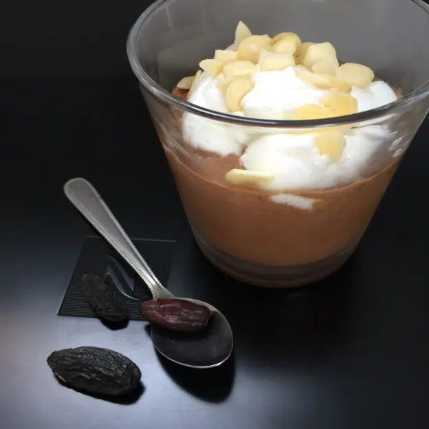 Mousse Choco Tonka à la neige (facile !)