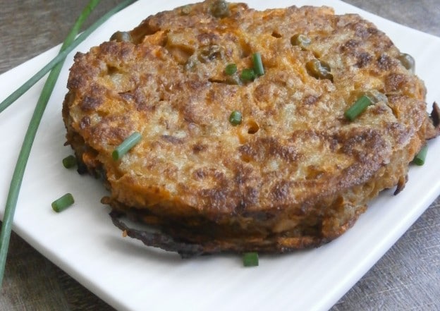 Galette végétarienne aux légumes tandoori