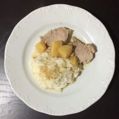Filet mignon à l'ananas et au piment Jamaïque