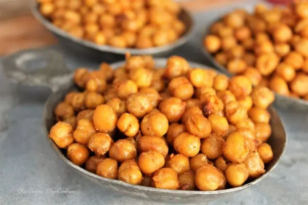 Pois chiches grillés aux épices Loubia