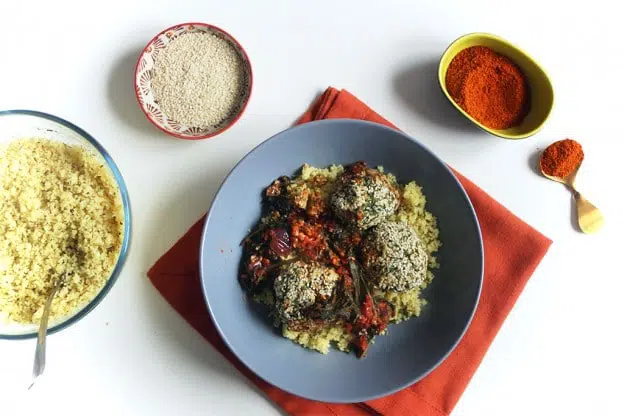 tajine boulettes lentilles