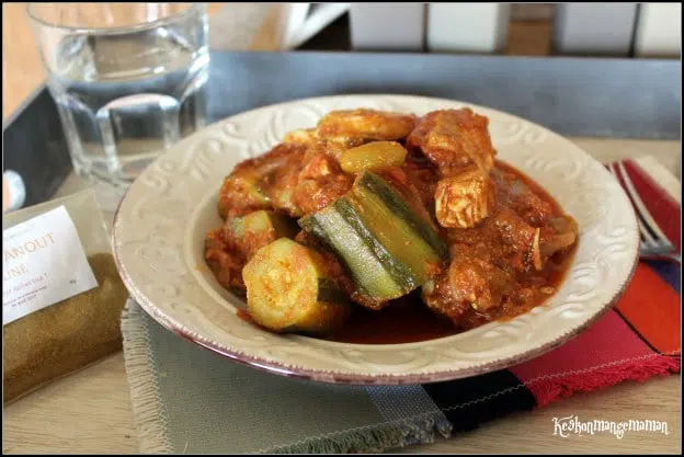 Tajine de poulet express au Ras El Hanout jaune