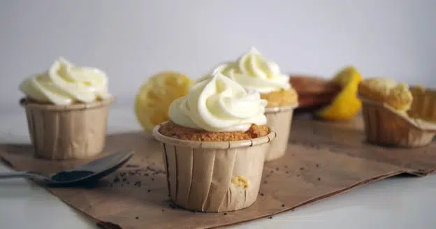 Cupcakes citron-pavot