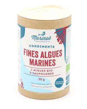 fines algues marines bio marinoe