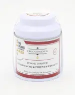 gomashio feve cacao piment espelette oranessence