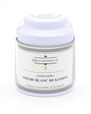 gomashio poivre blanc kampot oranessence