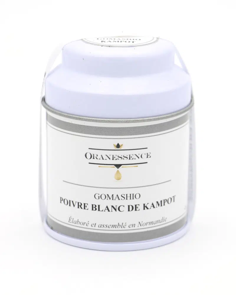 gomashio poivre blanc kampot oranessence
