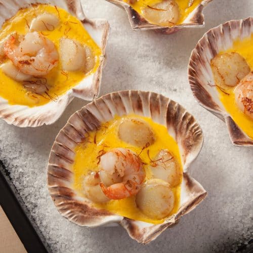 recette coquilles st jacques au safran