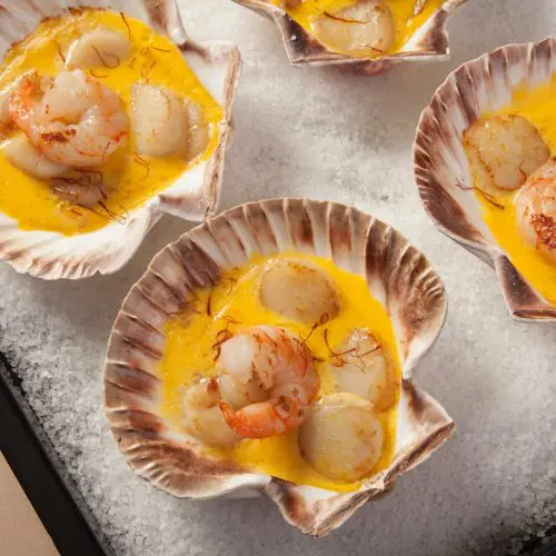 recette coquilles st jacques au safran