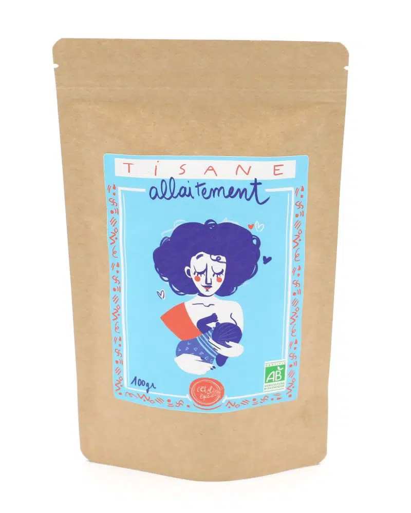 sachet tisane allaitement bio