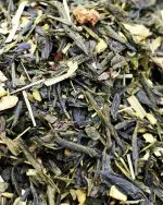 gros plan the vert gingembre citron bio