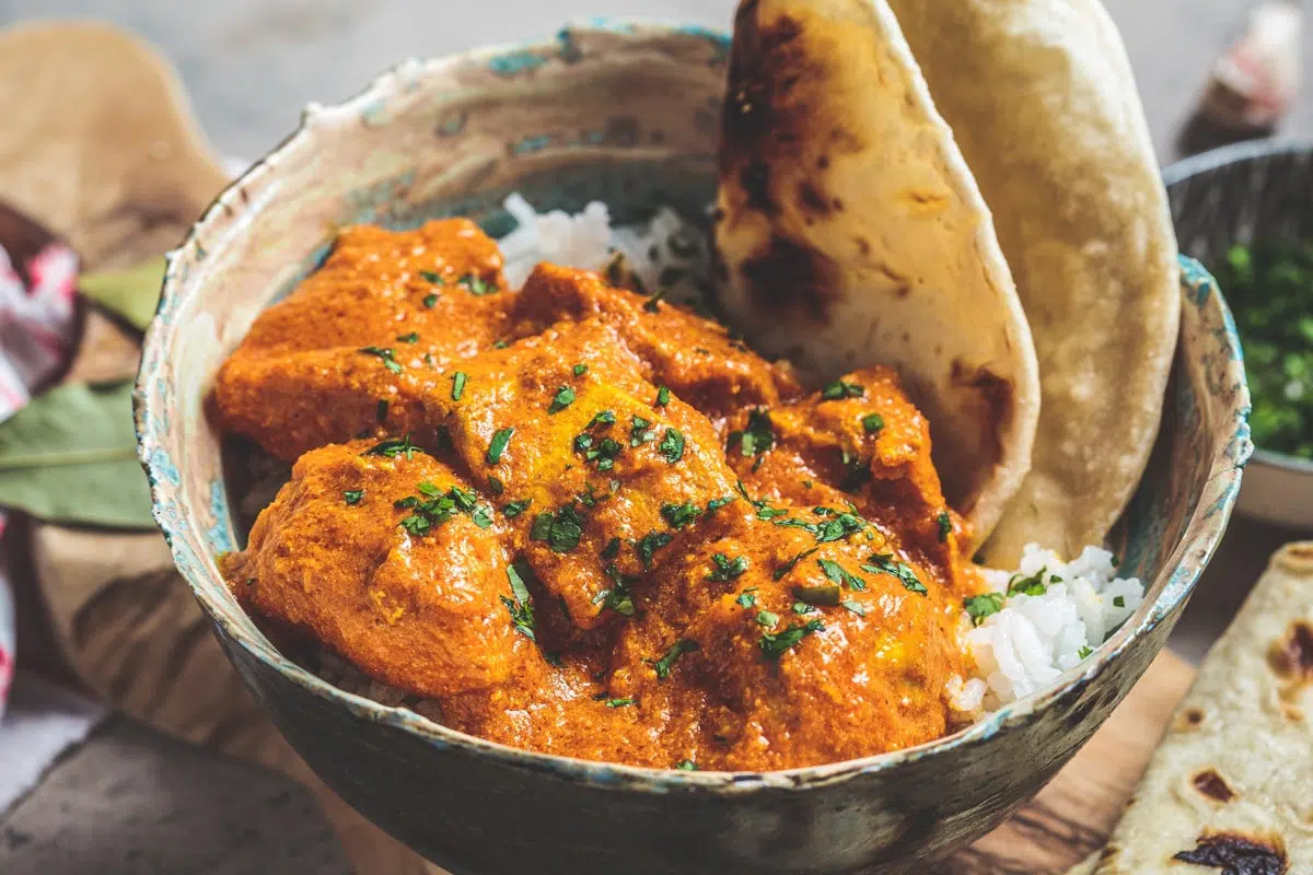 recette poulet curry madras bio
