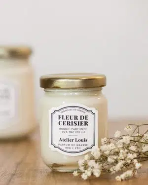 bougie fleur de cerisier