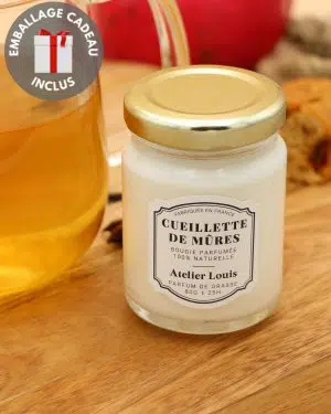 coffret bougie cueillette mures
