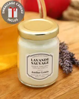 coffret bougie lavande infusion