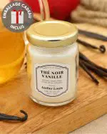 coffret bougie the noir vanille