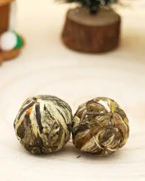 boule de fleurs de thé
