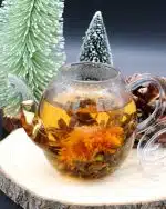 fleur de thé infusée