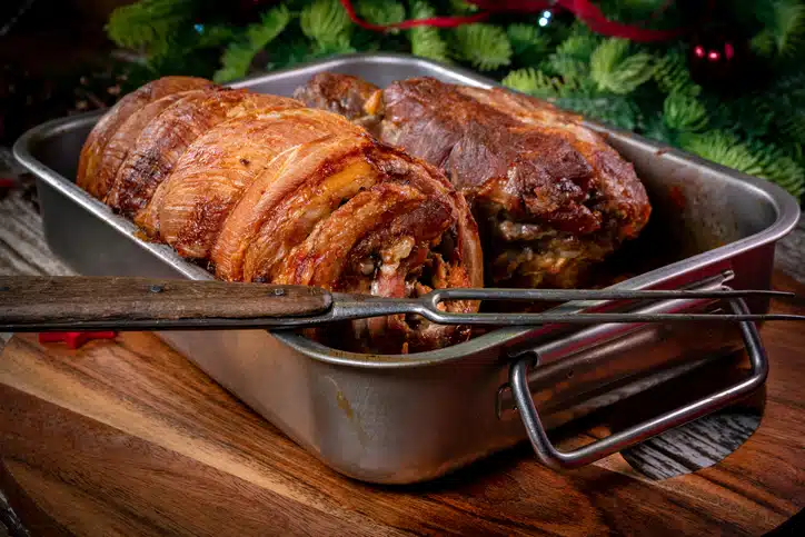 Rôti de porc aux épices pain d'épices