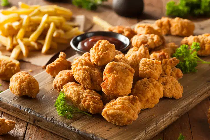 Recette de nuggets de poulet