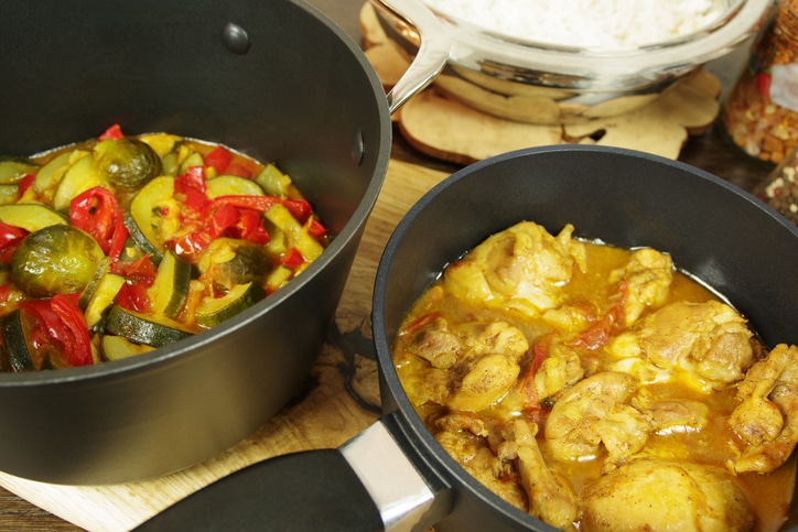 Courgettes au garam massala