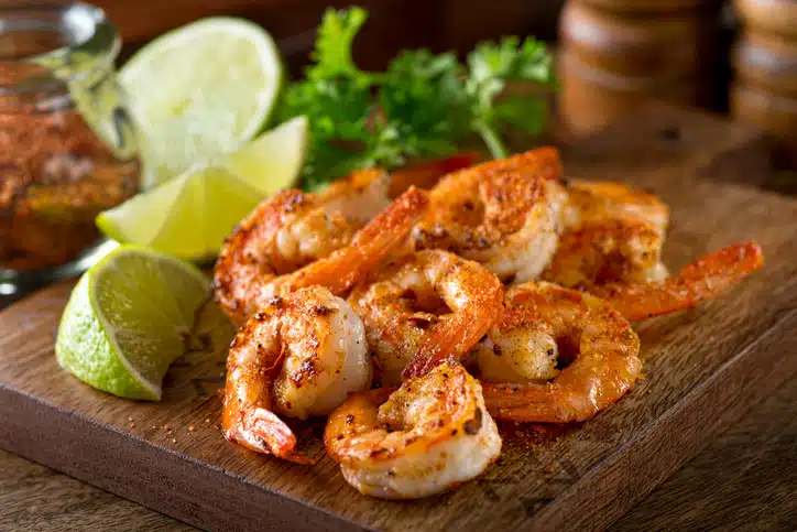Recette de crevettes grillées au sumac et à l'orange