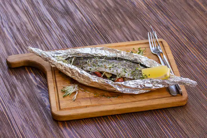 papillote de rouget au fenouil