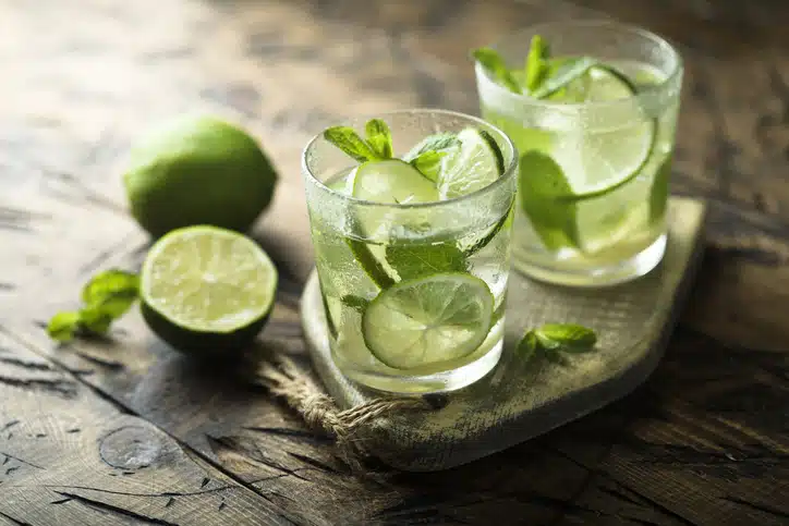 Mojito revisité à la fève tonka